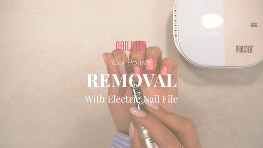 Gel Polish Removal with an Electric Nail File