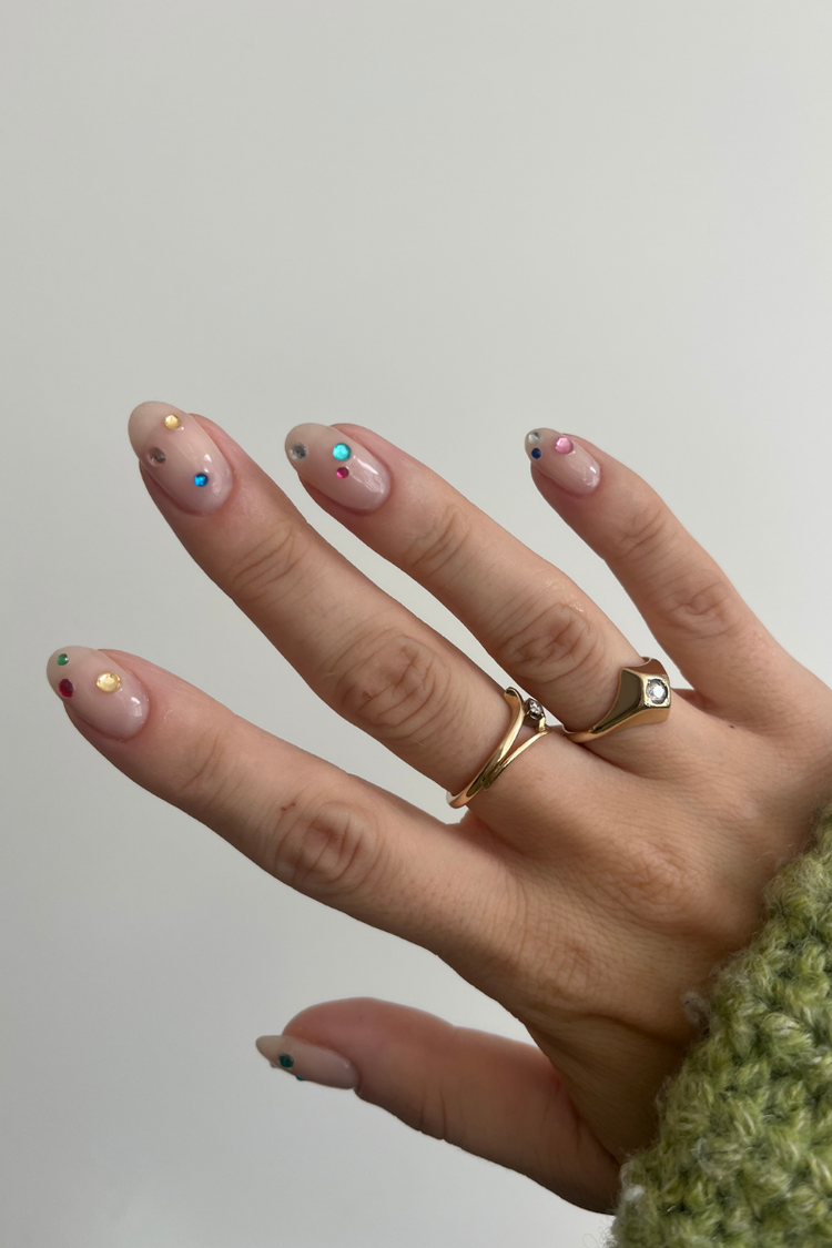 Crystal Candy Look – Geelilakkalook Nailsterilta