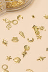 Nail Charms - Golden Moonlight