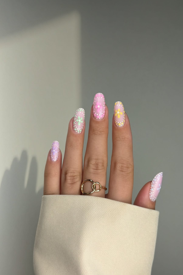 Pastel Blossom Look