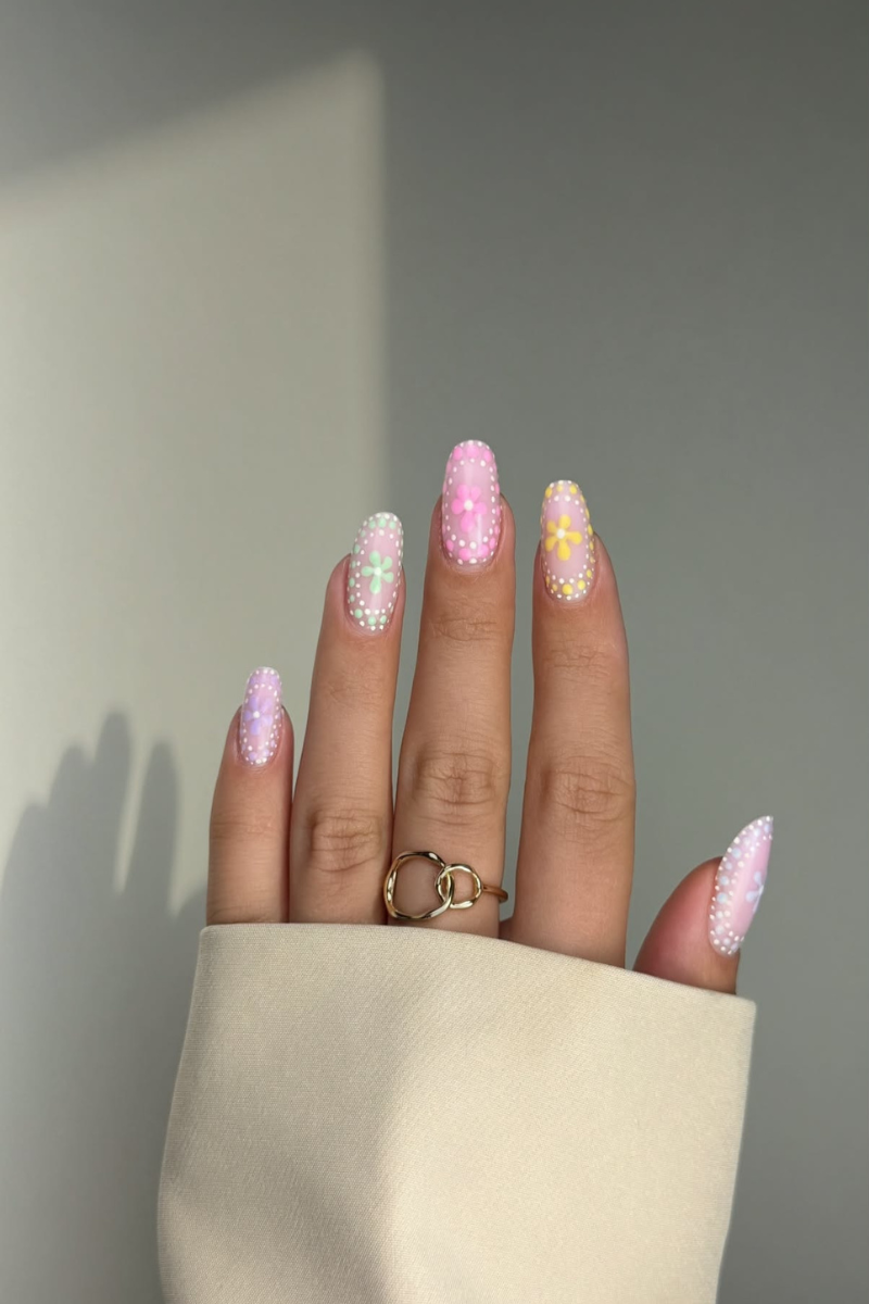 Pastel Blossom Look