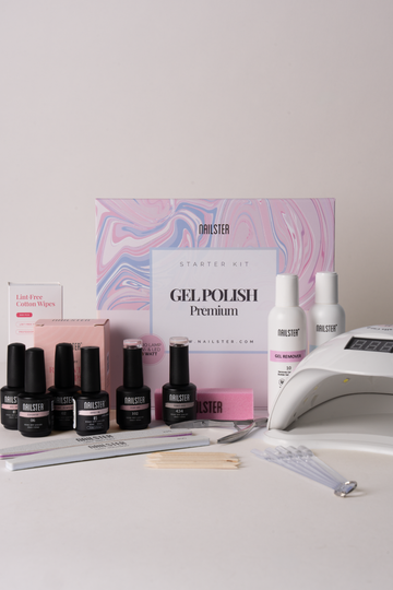 Rubber Base Starter Kit Premium Nailsterilta