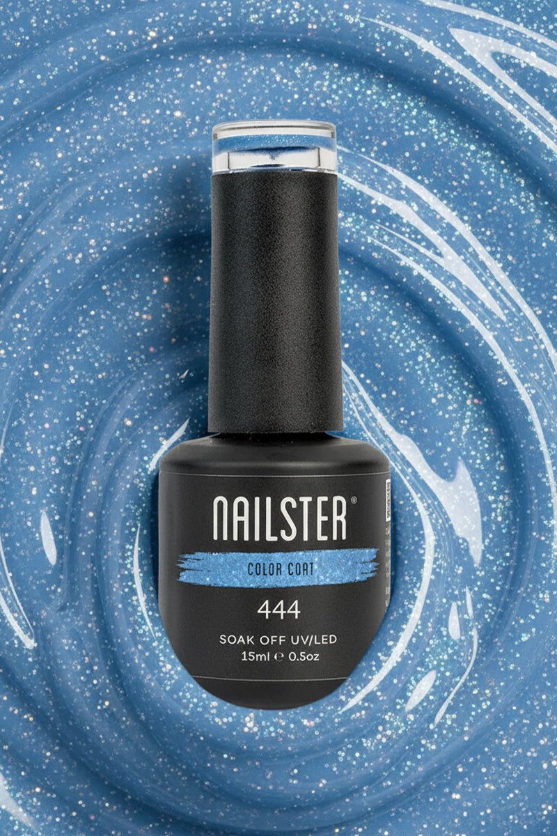 Blue Ice Glitter · 444 – Geelilakka Nailsterilta