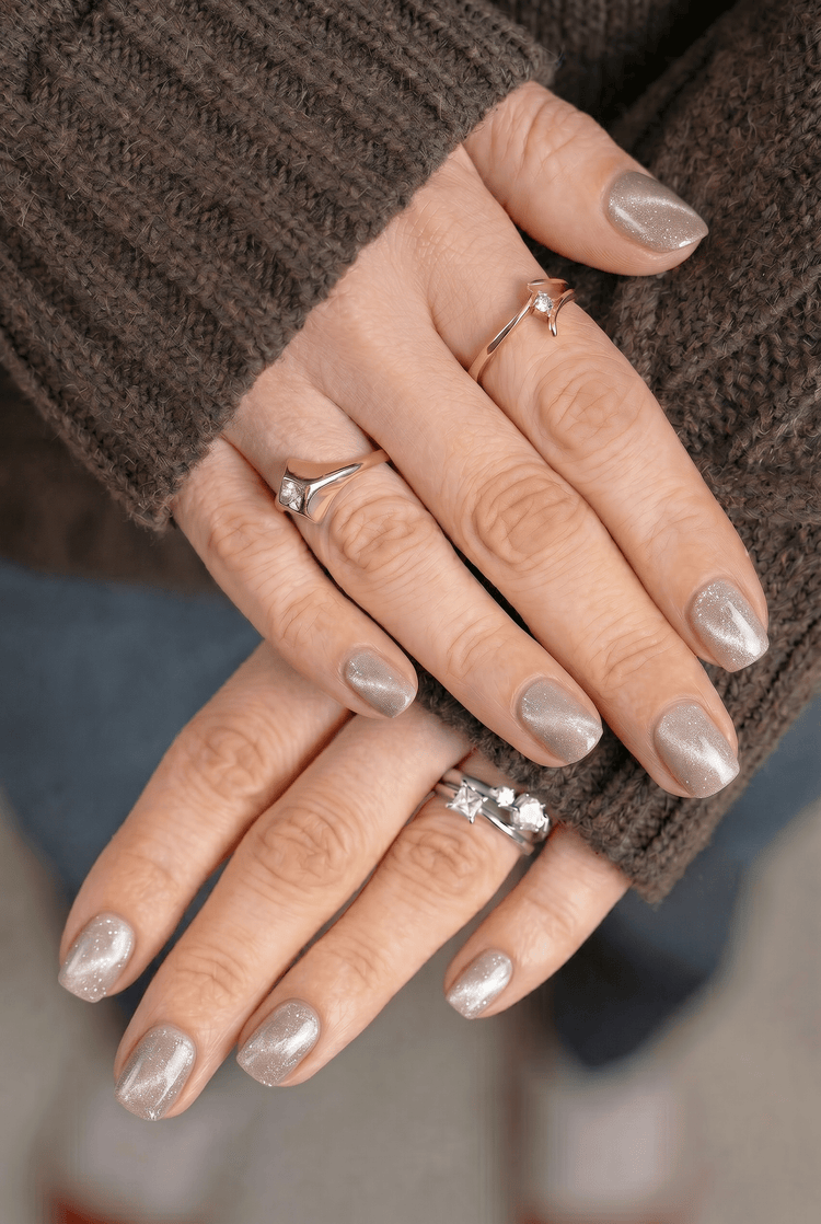 High Key Cat Eye · 330 – Geelilakka Cat Eye Nailsterilta, kuva 3