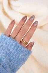 Icy Marble Look | Nailster Denmark