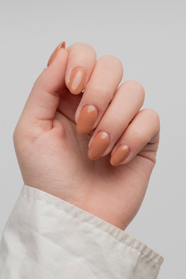Desert Sand · 455 – Rubber Base Nailsterilta, kuva 3