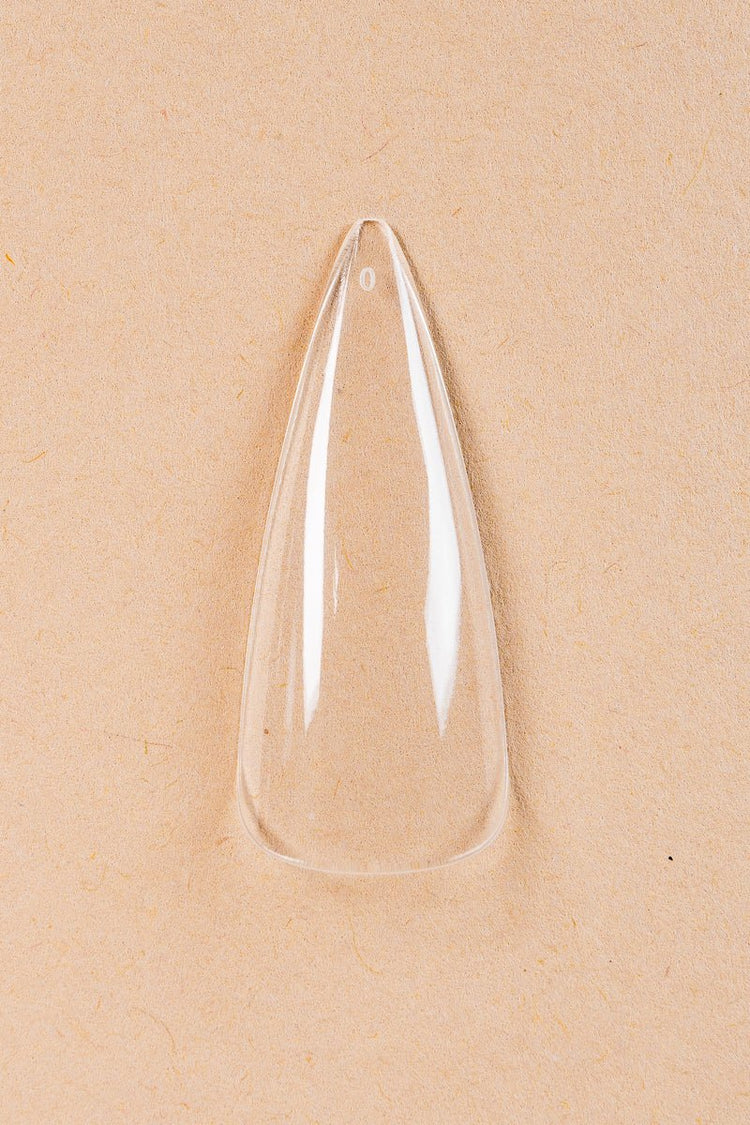 Stiletto Long Clear Tipper by Nailster, image 2
